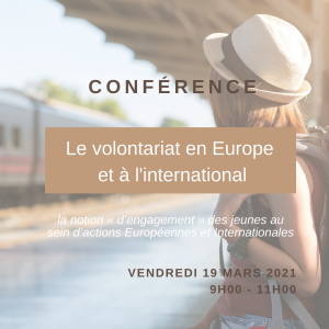 Le volontariat en Europe et à l'international »-7e0d47df
