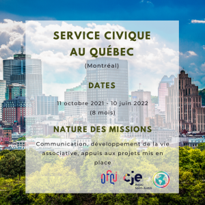 Service civique Canada à modifier (photo)