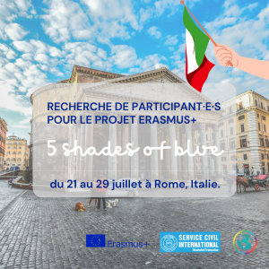 recherche de participant·e·s pour le projeT ERASMUS+