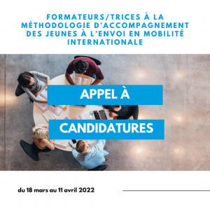 APPEL à CANDIDATURES
